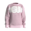Guess Felpa Girocollo Rosa Bianca Bambina