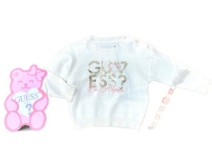 Guess Kids Golfino Panna Bambina