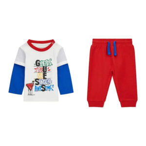 Guess Baby Completo Tuta Multicolore Bambini