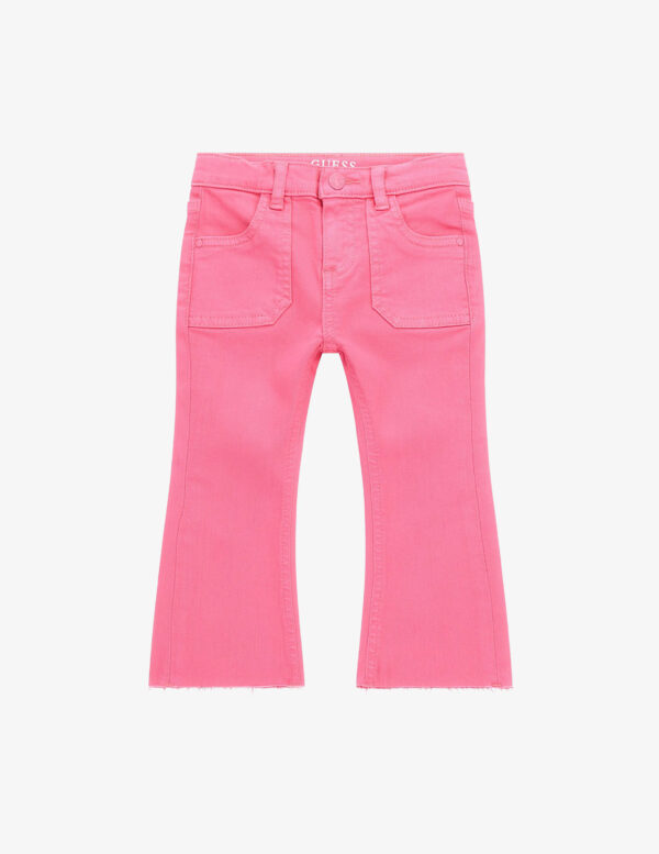 Guess Kids Jeans a Palazzo Total Pink Bambine