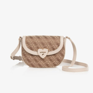 Guess Kids Borsa logo 4g all over Beige Bambina