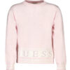 Guess Kids Golfino Rosa Bianco Bambina