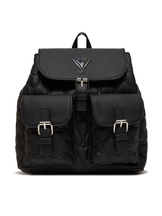 Guess Borsa In Pelle Total Black Donne Ragazze