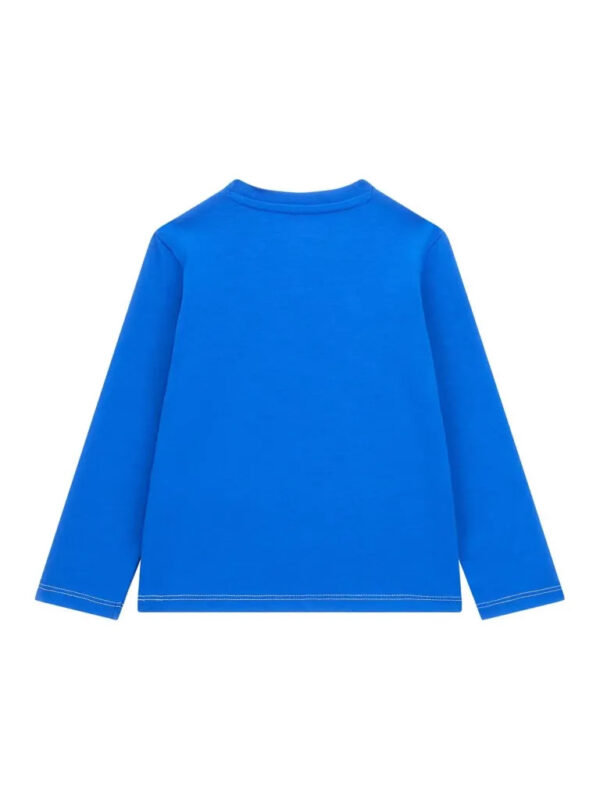 Guess Kids Maglia Maniche Lunghe Blu Elettrico Bambino