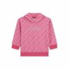 Guess Kids Felpa Con Cappuccio Rosa Bambina