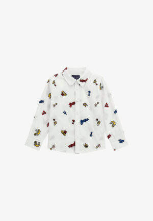 Guess Kids Camicia Bianca Bambino