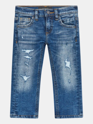 Guess Kids Jeans slim Blu Denim Bambino
