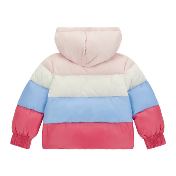 Guess Kids Bomberino Con Cappuccio Multicolore Bambina