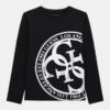 Guess T-shirt con logo 4G T-shirt Nera Bianca Bambine Ragazze