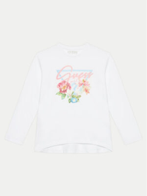 Guess  T-shirt  Bianca Bambine Ragazze