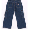 Guess Jeans Cargo Medium Blu Denim Bambine Ragazze