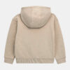 Guess Felpa Con Cappuccio logo triangolo frontale Beige Bambino