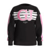 Guess Kids Felpa Girocollo Nera Bambine Ragazze