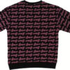 Guess Kids Felpa Girocollo Nera Bambine Ragazze