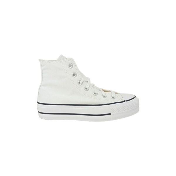 Converse Chuck Taylor Lift High Scarpe Alte Bianche Donna