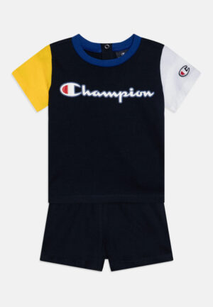 Champion Toddler Boy Set Completo Blu Giallo Bambini
