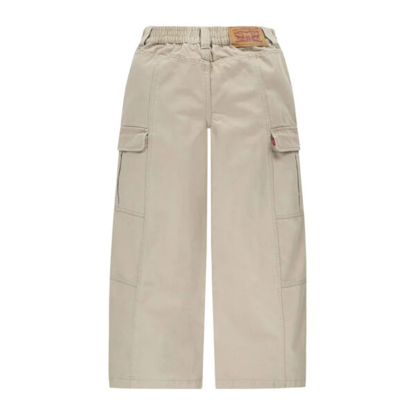 Levi's Kids 94 wide leg cargobroek Beige Bambina
