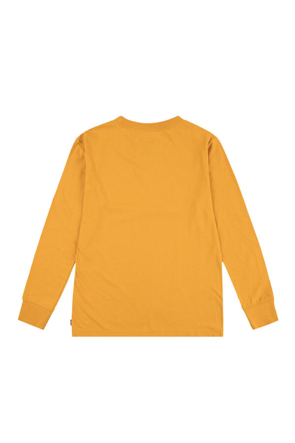 Levi's Kids LVB Batwing Chesthit Tee LS, Bistro Giallo Bambini