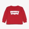 Levi's Kids T-Shirt Maniche Lunghe Rossa Bambini