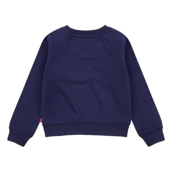 Levi's Kids  Felpa Girocollo Blu Bambina