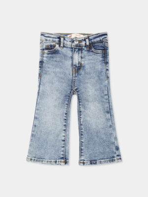 Levi's Kids Jeans in denim 726 Light Blu Bambina