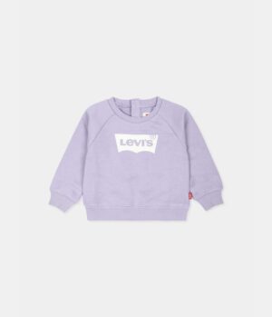 Levi's Kids  Felpa Girocollo Lilla Bambina