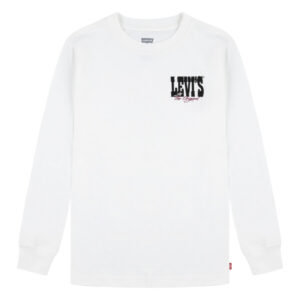 Levi's Kids lvb giddy up ls tee teen Maniche Lunghe  Bambini