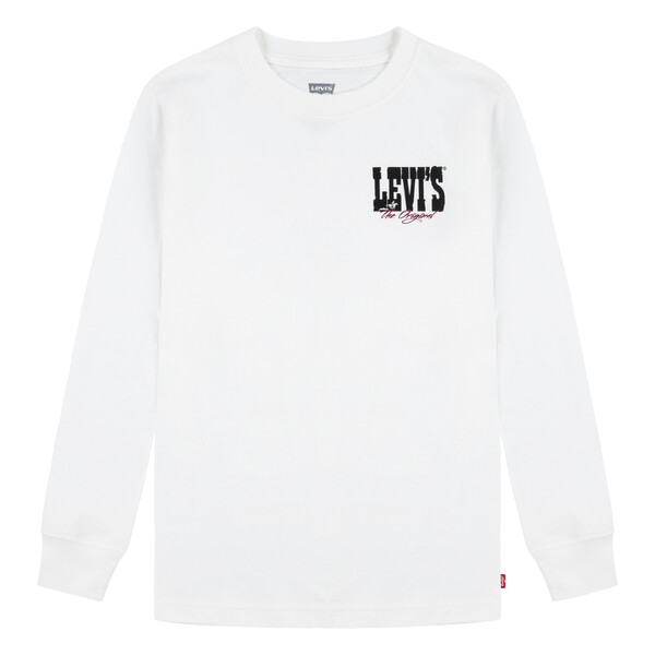 Levi's Kids lvb giddy up ls tee teen Maniche Lunghe  Bambini