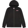 Levi's Felpa Con Cappuccio Nera Bambino