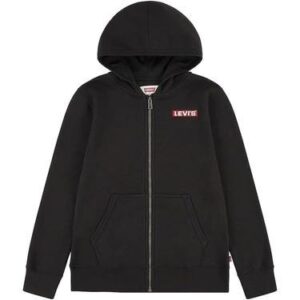 Levi's Felpa Con Cappuccio Nera Bambino
