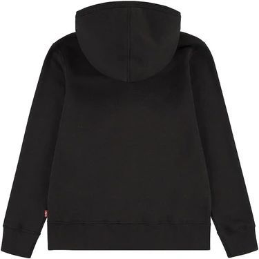 Levi's Felpa Con Cappuccio Nera Bambino