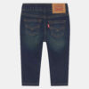 Levi's Lvb Skinny Dobby Pull On Pants Jeans Dark Blu Denim Bambini