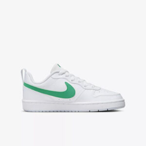 Nike Courth Borough Low Recraft Gs Bianco Verde Ragazzi