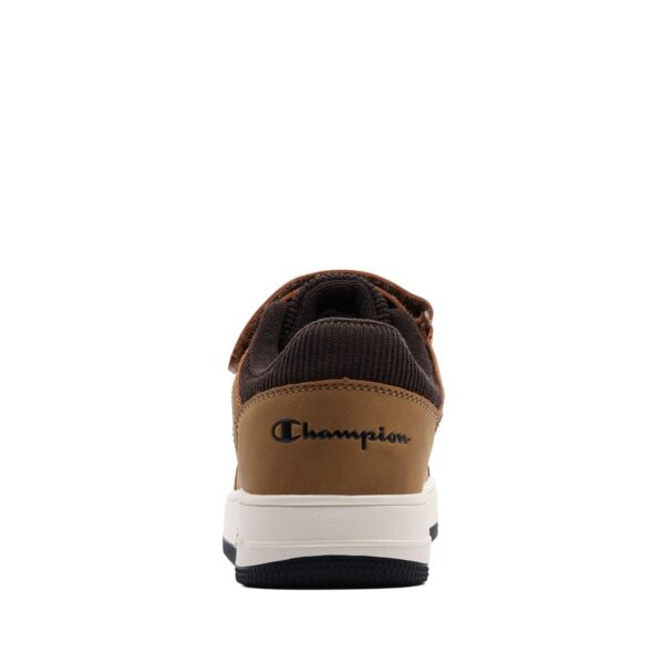 Champion Rebound18 Low Cord Scarpe Beige Scuro Bambini