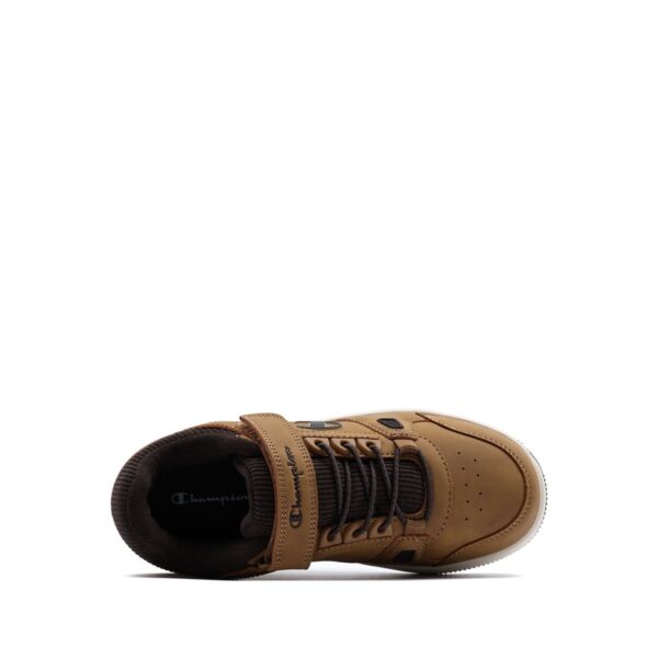 Champion Rebound18 Low Cord Scarpe Beige Scuro Bambini