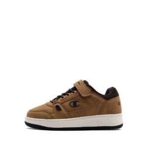 Champion Rebound18 Low Cord Scarpe Beige Scuro Bambini