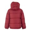 Guess Padded Hooded Ls Piumino Con Cappuccio Rosso Bambini Ragazzi