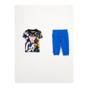 Guess Kids Set con T-shirt e pantaloni Jongens Multicolore Bambino