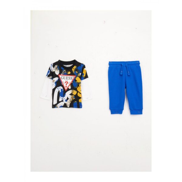 Guess Kids Set con T-shirt e pantaloni Jongens Multicolore Bambino