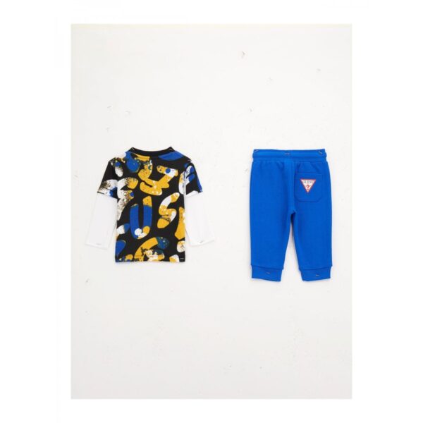 Guess Kids Set con T-shirt e pantaloni Jongens Multicolore Bambino