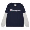 Champion T-shirt girocollo Multicolore bambino