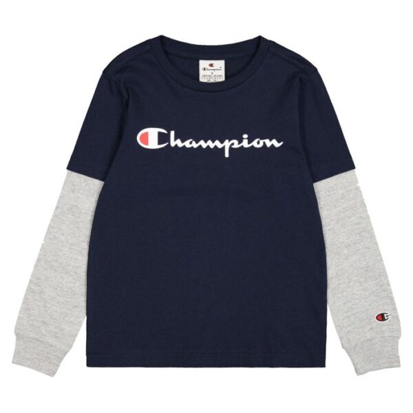 Champion T-shirt girocollo Multicolore bambino
