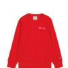 Champion Script Logo Fleece Crewneck Sweater Junior