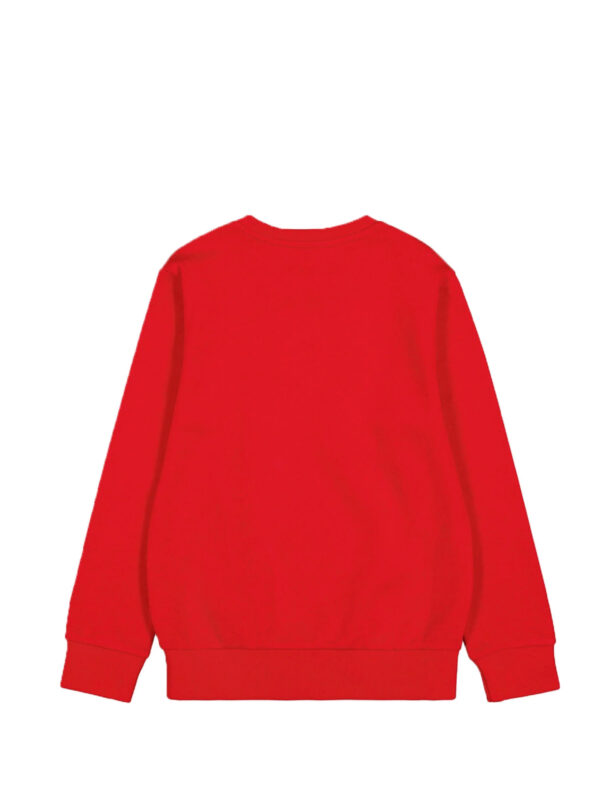 Champion Script Logo Fleece Crewneck Sweater Junior