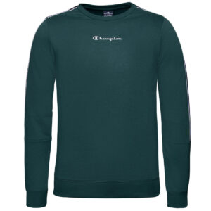 Champion Crewneck felpa girocollo verde bambino
