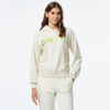 Champion Hooded Sweatshirt Felpa Beige Donna