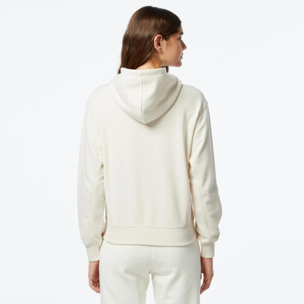 Champion Hooded Sweatshirt Felpa Beige Donna