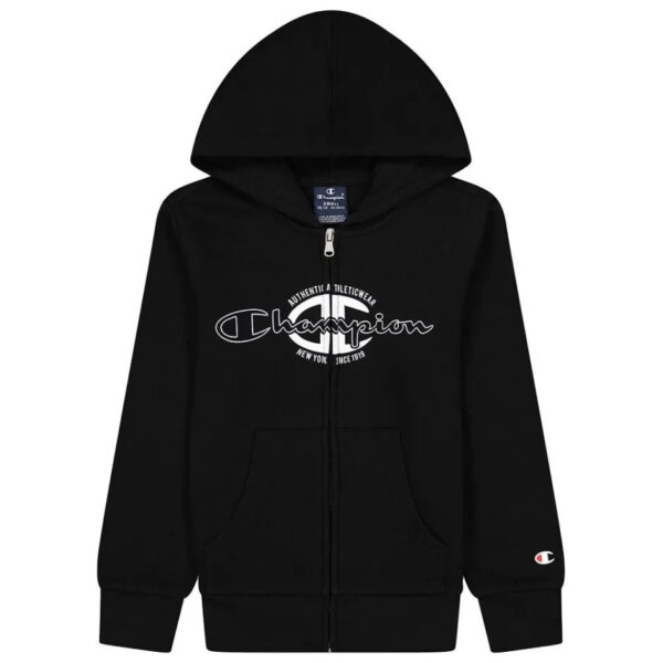 Champion Hooded Full Zip Sweatshirt NBK bambino
