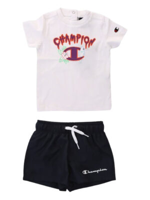 Champion Infant Completo Bianco Bambino