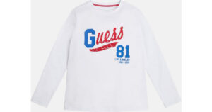 Guess Blusa Bianco Regular Fit Bambini
